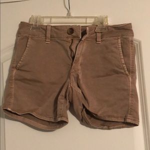 Tan Cargo Shorts
